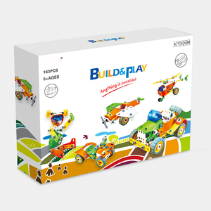 Bloques de Construcción STEM DIY, Juguetes Educativos <span class=keywords><strong>para</strong></span> Niños, Bloques Creativos 3D con Tornillos y Tuercas, Modelo de Ingeniería, Kit de Construcción - Product Image 6