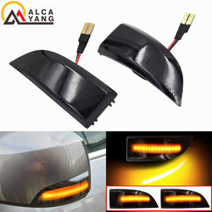 Adapté à Renault Megane 3 MK3 III RS 2008-2016 BZ <span class=keywords><strong>KZ</strong></span> DZ Clignotant dynamique Rétroviseur Clignotant de direction - Product Image 2