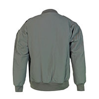 Veste de vol en aramide IIIA ignifuge et antistatique Costume de pilote vert olive