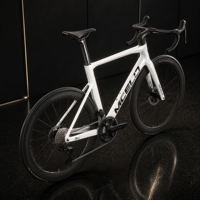 Vollcarbon-Rennrad 12-Gang Elektronische Schaltung Scheibenbremse Rennfahrrad 7,2kg Carbon-Laufradsatz Aero-Rennrad