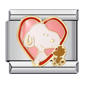 Pulsera Modular de Cadena y Eslabones DIY de <span class=keywords><strong>Spiderman</strong></span> de Dibujos Animados, Italia, Animal Snoopy, Acero Inoxidable, Chicas Superpoderosas - Product Image 2