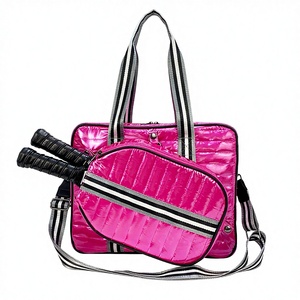 Women's Custom Large Tennis <b>Pickleball</b> <b>Racket</b> Gym Bag 30-40L Waterproof Nylon Portable Detachable Shoulder Strap Specific Design - Product Image 3