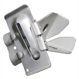 Soporte de Acero Tradicional de Pared Simple, Accesorios de Ferretería, Soporte de Presión Reutilizable para Paneles de Encofrado, Construcción de Hormigón - Product Image 1