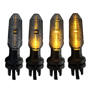 <span class=keywords><strong>Clignotant</strong></span> LED jaune Maildsail pour motos Suzuki, <span class=keywords><strong>Kawasaki</strong></span>, Yamaha – Système de positionnement avant pour mini-motos 12V en métal (3 unités) - Product Image 6