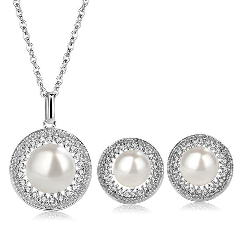 Silver 925 Jewelry Wholesale Freshwater Big Pearl Pendant Women