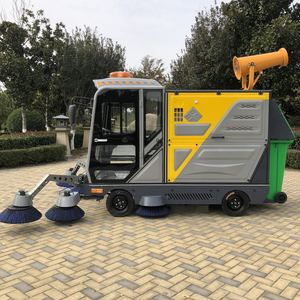 Balayeuse électrique de voirie avec largeur de nettoyage de 3000 mm, 7 brosses, bras flexible, <span class=keywords><strong>machine</strong></span> à balayer les trottoirs - Product Image 3
