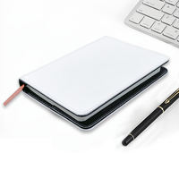 Nouveaux cahiers et journaux personnalisés de style Feng Shui avec couverture en cuir réutilisable A5/A6 à impression par sublimation double face