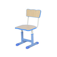 Ensemble Chaise et Bureau Écologique Moderne Confortable à Hauteur Réglable pour Étudiant avec Boîte à Livres et Poste de Travail Pliable pour Salon et École Primaire