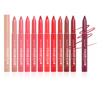 Pleine couleur pas facile à estomper Maquillage antiadhésif Lip Liner Waterproof Liquid Lip Marker Pen