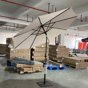 Super <span class=keywords><strong>prix</strong></span>, meubles de qualité supérieure, immense table de patio, parasol de jardin à led pour l'extérieur, parapluie de jardin - Product Image 3