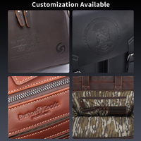 Nouveau Design Sacoche d'Affaires pour Homme 15.6'' en Cuir Crazy Horse, Porte-Documents Personnalisé en Cuir Véritable Pleine Fleur pour Bureau