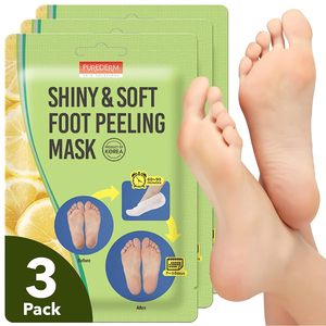 Foglio di maschera per Peeling piede lucido e morbido Premium per la pelle del bambino liscia e umida esfoliante buccia calli efficaci sulla pelle secca - Product Image 1