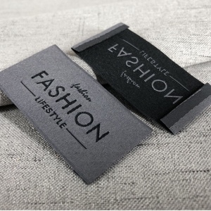 Étiquette tissée personnalisée avec logo, en polyester et coton, pour vêtements, patchs à coudre sur les vêtements, pour sacs, étiquettes principales lavables pour vêtements - Product Image 6