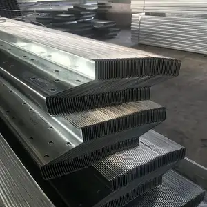 Vigas y correas en forma de Z galvanizadas de alta calidad Canal de acero de perfil de carbono para la construcción