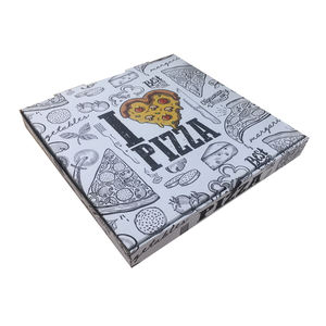 Scatole per Ciambelle e Torte Personalizzate con Stampa a Colori, Scatole Portatili in Cartone Ondulato per <span class=keywords><strong>Pizza</strong></span>/Sushi, Grado Alimentare con Laminazione Opaca e Goffratura - Product Image 2