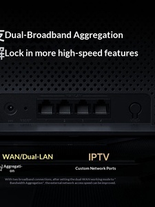 Router WiFi 7 de Doble Frecuencia de Alta Velocidad con Firewall, Penetración de Paredes, <span class=keywords><strong>MIUI</strong></span>/BE3600, Negro (Negro) - Product Image 2