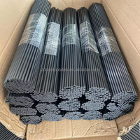 Barre carrée en fibre de carbone de haute qualité, tige solide extrudée en fibre de carbone