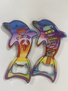 Imanes Personalizados para Refrigerador, Artículos Conmemorativos de MDF, Llaves Magnéticas, Abridor con Resina Epoxi, con Imanes - Product Image 2