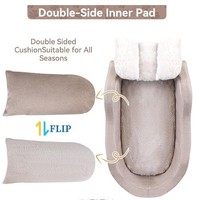 Meilleure vente : Siège auto rehausseur pour chien, lit de transport extérieur tendance, compatible avec les accoudoirs, capacité 4 kg, en polyester, pour animaux de compagnie