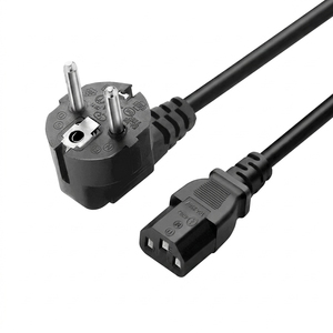 Câble d'extension d'alimentation EU CEE vers IEC C13 1,2 m 1,5 m 1,8 m CA 10 A pour ordinateur portable, téléviseur, moniteur - Product Image 1