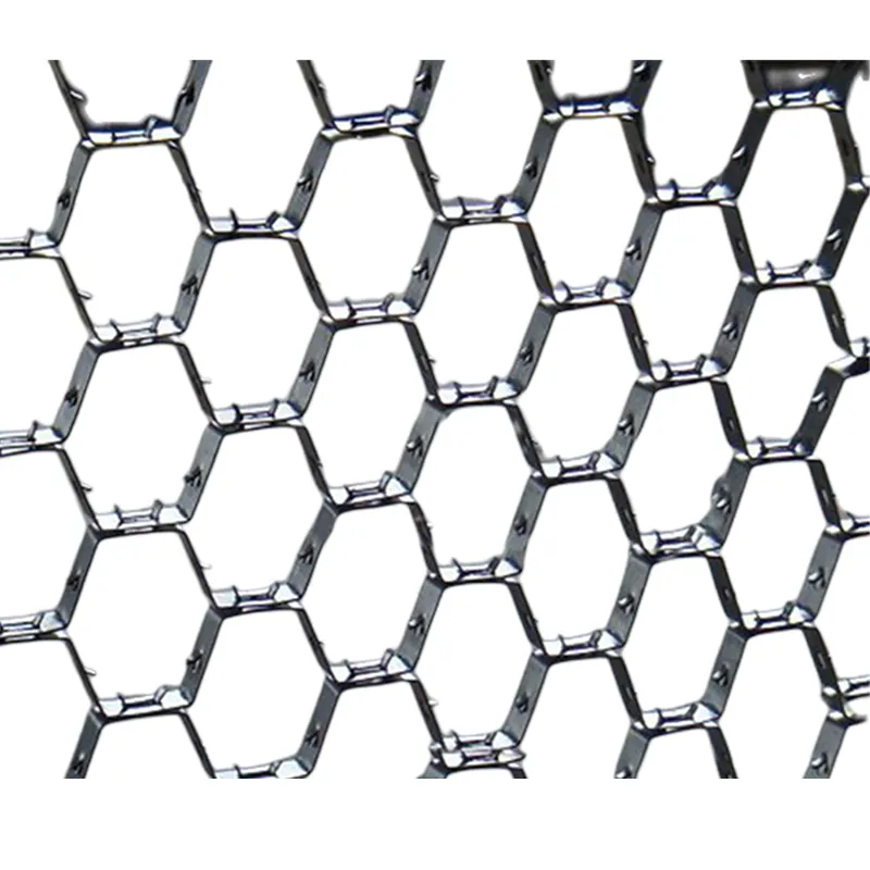 Venda quente de fábrica China Fio de aço inoxidável tecido malha de metal hexagonal rede flexível com serviço de processamento de perfuração