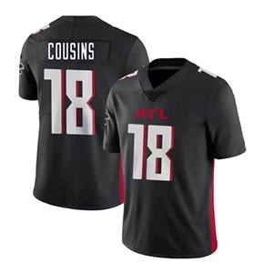 Toptan Atlanta Futbol Forması 18 # Kuzenler 9 # Michael Penix Jr 3 # Bates III 7 # Robinson 6 # Koo 5 # Londra İşlemeli Jersey Gömlekleri - Product Image 2