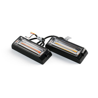 RCJ 10W LED Arbeits scheinwerfer 12V/24V Auto Warnsignal Licht leisten Auto Außen beleuchtung Zubehör für Fahrzeug LKW SUV RCJ LKW