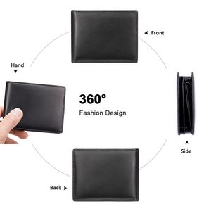 Portefeuille <span class=keywords><strong>homme</strong></span> Marrant 7328, portefeuille à rabat avec <span class=keywords><strong>porte</strong></span>-cartes et pince à billets, fin, anti-RFID, en <span class=keywords><strong>cuir</strong></span> véritable. - Product Image 5