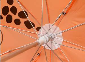 Paraguas Infantil XUX Kawaii con Diseño de Animales Estéreo, Lindo Paraguas con Diseño de Tigre, León y Rana para Niños y Niñas de 1 a 3 Años - Product Image 3