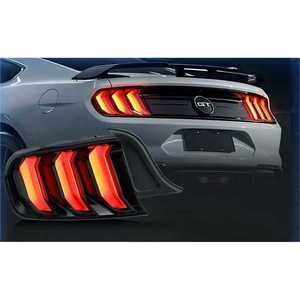 Luces Traseras LED Calavara Mustang 15-17, Lente Roja, Tipo USA, Modelo LH P0485 para GT, Actualización Retrofit, 12V, Nuevo - Product Image 3