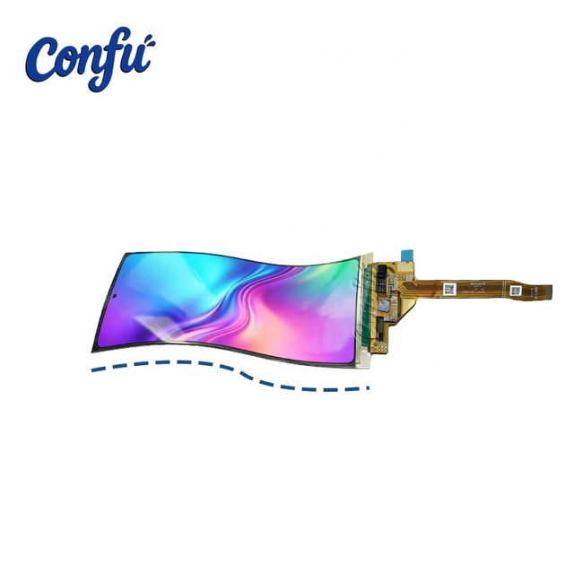 CONFU 6.67 Inch 2400*1080 Flexible AMOLED Display Rollable Naked Eye 3D Screen High Resolution Reflash Rate 2K MIPI AD Board