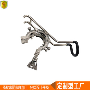 <b>Marine</b> Stainless Steel <b>Hardware</b> Accessories Double Clamps and Rod Holders for Yachts Fishing Boats Speedboats - Product Image 3