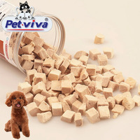 Poulet lyophilisé Chats Chiens Snacks Viande pure Aliments nutritionnels séchés à l'air Gain de poids Friandises pour animaux de compagnie Collations