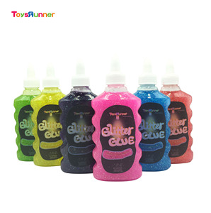 Hot Selling Kids Color <b>Slime</b> <b>Activator</b> Glitter Glowing Glow in the Dark Clay Soft Toy Eco-friendly - Product Image 2