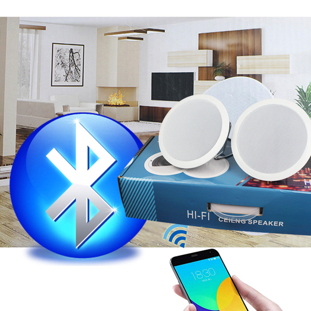 6inch 5w Oem Factory Home Theater Background Music System BT Ceiling Speaker