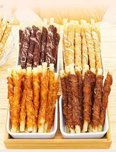 ODM OEM Wholesale Dogs Treats <strong>Snack</strong> Dental Cowhide Rolls Chew Sticks Chicken, <strong>Duck</strong> ,Beef Stuffed Dog Treats 100g,400g OEM ODM - Product Image 3