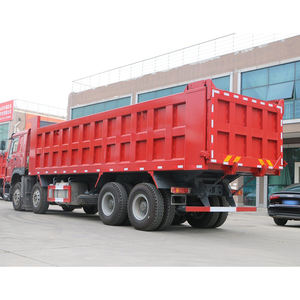 Sino Truck Howo 8x4 Sinotruck autocarro pesante 12 ruote capacità 12 Ton Diesel 375Hp idraulico usato autocarro con cassone ribaltabile - Product Image 5