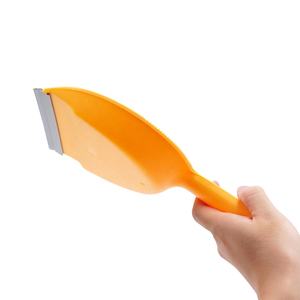 ちりとりとブラシセット家庭用プラスチックプラスチックほうきハンドル製PPちりとりpp剛毛TPRハンドルプラスチックカバーオールシーズン99 - Product Image 3