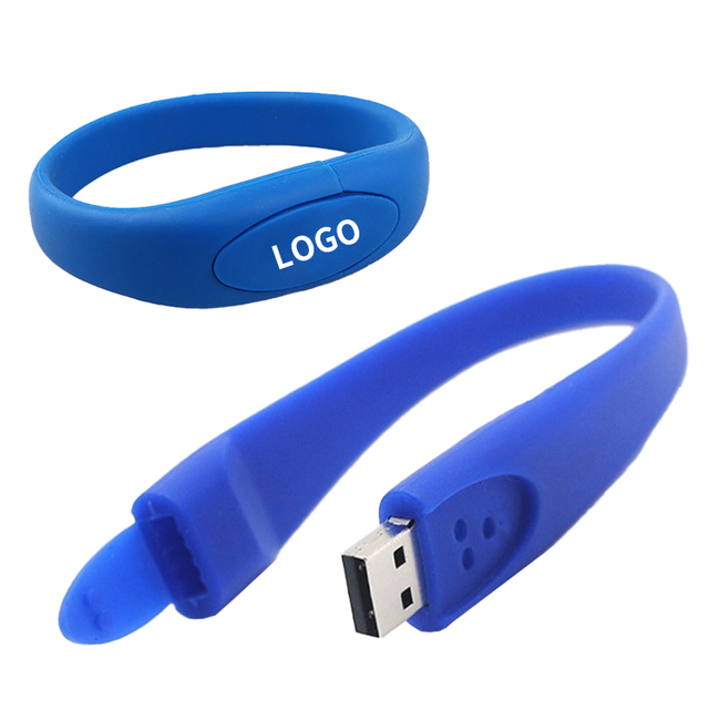 Custom Logo Mini Pen Drive Small Portable 32gb 64gb Original Bracelet USB Flash Drive for Personal