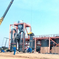 Broyeur à haute pression ≤35 mm, capacité d'alimentation de 0,8 à 33 TPH, machine de broyage de poudre ultrafine pour ligne de traitement des minerais