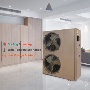Pompe à chaleur monobloc à onduleur DC R32 pour eau, climatiseur, chauffe-eau instantané électrique pour piscine, système de chauffage pour hôtels et maisons - Product Image 5