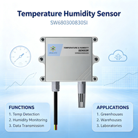 Transmetteur de température et d'humidité à puce haute précision SW680300830SI, passerelle PLC multi-réseaux RS485 Modbus RTU pour l'automatisation