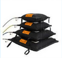 Sacs de levage en caoutchouc haute pression U-Tech 8,0 bars, accessoires, hauteur de levage maximale 470 mm pour véhicule/autoroute/terremote/urgence