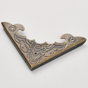 Wenzhou Platinum Link Decorative Corner Brackets Metal Embossed For <b>Gift</b> <b>Box</b> Craft Hardware Accessories - Product Image 4
