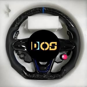<span class=keywords><strong>Volante</strong></span> de Fibra de Carbono Personalizado Compatible con Volkswagen Golf R <span class=keywords><strong>GTI</strong></span> GTS GTD GTE Polo <span class=keywords><strong>GTI</strong></span> MK5 MK6 y <span class=keywords><strong>Mk7</strong></span> - Product Image 1