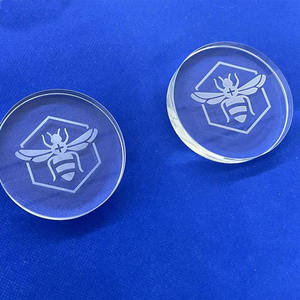 Cnc Custompolijste Jgs2 Duidelijke Gesmolten Silica Kwarts Ringen 2 Mm. Dikte, 9 Mm. Intern Gat En 18 Mm. Uitwendige Diameter - Product Image 5