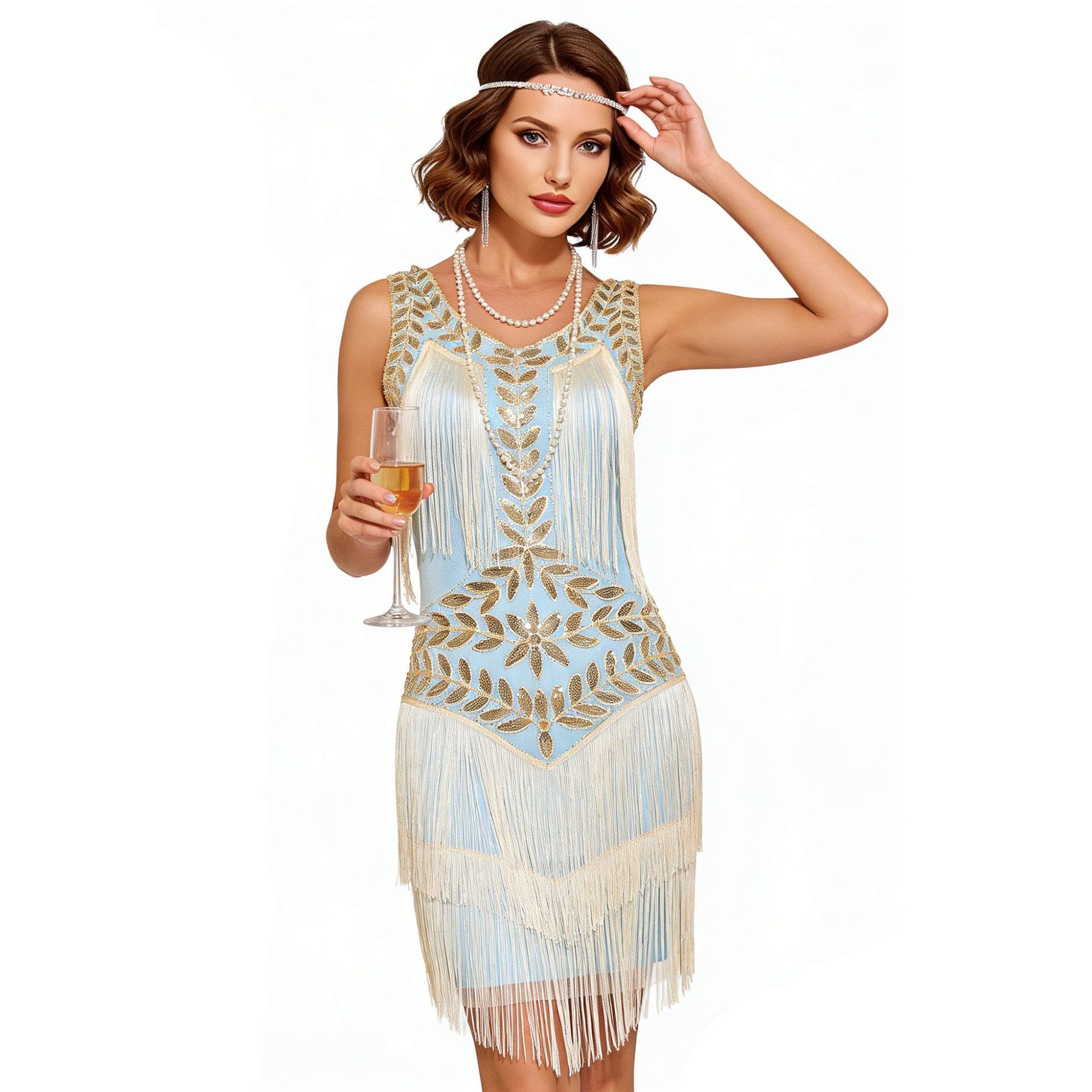 8181 Robe bleue