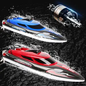 Hoge Kwaliteit HJ808 Rc Boot Afstandsbediening Boten 25 Km/h High-Speed Boot Racing Schip Model Water Speelgoed