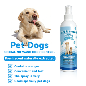 Huisdier Deodorant Bodyspray met Langdurige Geur Natuurlijke Geurverwijderaar voor Honden & Katten Siliconen Materiaal Op Voorraad - Product Image 2