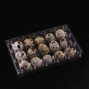 [Không trứng bán] bán buôn 15 rõ ràng chim cút trứng thực phẩm lưu trữ container tùy chỉnh khay trứng nhựa - Product Image 4